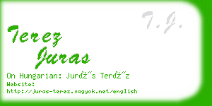 terez juras business card